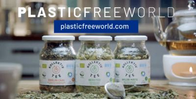 Screenshot von einem plasticfreeworld.com-Clip über Tee